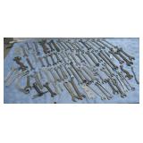 Box of miscellaneous wrenches
