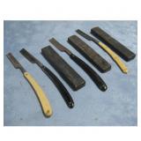 Antique Straight Razors 3- Razors with Cases See