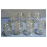 Eight Vtg Glasses One Has A Chip