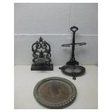 Metal Decor Candle Wall Sconce Copper Plate See