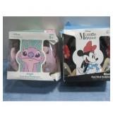Disney Angel & Minnie Mouse Plush Wired Headphones