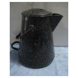 U.S. Navy Enamel Coffee Pot