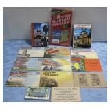 Assorted Travel Maps Souvenir Cards & More