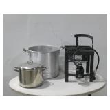 Imusa Stock Pot, Propane Burner Stove See Info