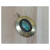 Zuni Pendant Hallmarked See Info