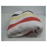 Striped Cloth Blanket 72'x78' Observed Wear