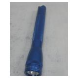 Blue Mini Maglite Powers On