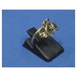 10k Gold Dangle Ring