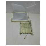 Vtg Double Sided Mountable Vanity Mirror See Info