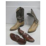 J. Chisholm Cowboy Boots Size 10.5D