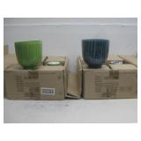 NIOP 12 Pennington Herringbone Glazed Pots See