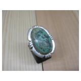 Sterling Silver Turq Ring Tested