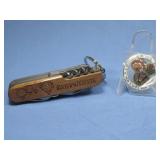 Abq Balloon Fiesta Swiss Army Style Knife & Pin