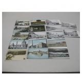 Fifteen 100 Year Old Postcards