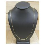 10Kt Gold Dainty Necklace Hallmarked