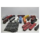 Assorted Vtg Lionel O Gauge Trains & Train Track