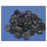 Thirty Five Poppy Jasper Cabochons 18x24mm See