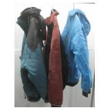 Three Vtg Sports Team Jackets NFL Falcons See