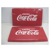 Vtg Coca-Cola Panels 22' x 13'