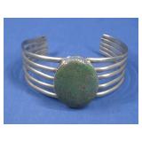 VTG Nickel Silver Turq Bracelet N/A