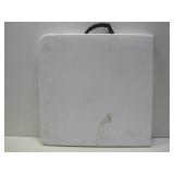 Lifetime White Folding Table With Handle