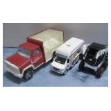 Three Toy Cars Bobcat, Coca-Cola