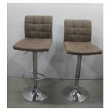 Two Bar Stools See Info