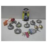 Ten Heavy Duty Locks W/ Keys Brinks Uhaul & More