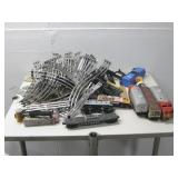 Assorted Lionel Train Cars And Tracks