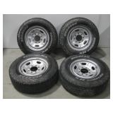 Four Hankook Dyna-Pro LT265/70R17 Wheels & Tires