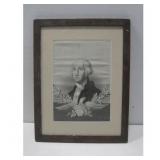 Vtg George Washington Portrait Print See Info