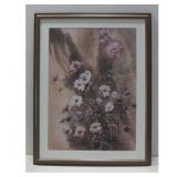 Secundino Sandoval Floral Art Print 21.25' x 27.5'
