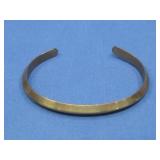 Brass Tone Cuff Bracelet