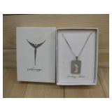 Steve Lavaggi S.S. Cutout Angel Pendant Hallmarked