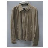 NWT Salvatore Ferragamo Suede Jacket  Size Large