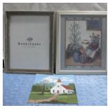 Hobby Lobby Wood Frame Oil Painting Of Church See