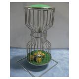 Vtg 'Chuck A Luck' Dice Tumbler/Bird Cage See