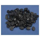 100 Black Onyx Cabochons 10x14mm 445 Carats