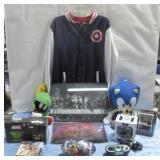 Avengers Varsity Jacket, Poster, & Sonic Plush See
