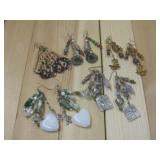 Five Pairs Multistrand SW Earrings