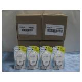 NIB Four Boxes W/4x Febreze Plug Single Warmers