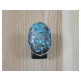S.S Turquiose Ring Hallmarked