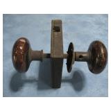 Antique Door Knob & Locking Mechanism See Info