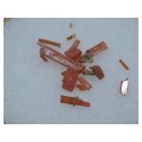Crocoite Crystals Lead Chromate Tazmania