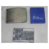 Vtg Silverplated Mont Blanc Picture Frame See Info