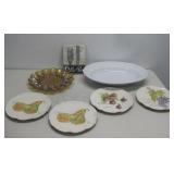 Crate & Barrel Plates & Pottery Barn Dish