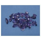 Amethyst  Faceted & Smooth Cabochons 66ct