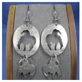 VTG Sterling Silver Earrings N/A