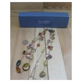 Lia Sophia Multi Color Necklace W/ Box