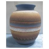 Native American Ceraic Pot Signed 9'